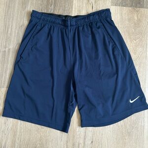 Men’s Nike Athletic Shorts- navy, size large
